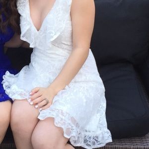 White dress